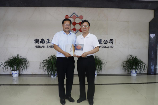 校长何清湖带队赴校企合作企业开展产学研调研